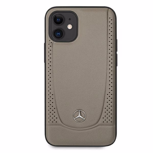 Mercedes Urban Line Case for iPhone 12 mini - Brown