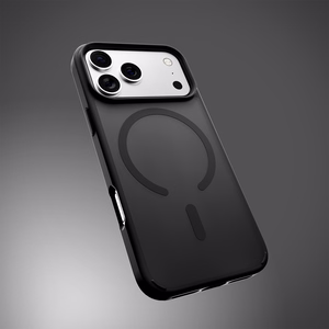 Чехол Puro Gradient TPU совместимый с MagSafe для iPhone 17 Pro - чёрный