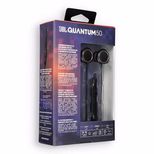Juhtmega kõrvaklapid Jack 3,5 mm Quantum 50 QUANTUM50BLK must