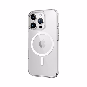 Rock Crystal Series Magnetic Ümbris jaoks Iphone 16 Plus läbipaistev