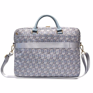 Guess GCube Stripes bag for a 16" laptop - blue