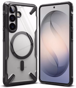 Ringke Fusion X Magnetic MagSafe Ümbris for Samsung Galaxy S26+ - Clear must