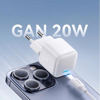 Laadija Joyroom "TCG08" valge GaN (USB-C / 20W)