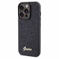 Guess Disco Metal Script ümbris jaoks iPhone 14 Pro Max - must