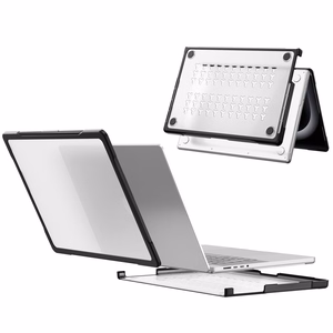 Tech-Protect Velar Case for MacBook Pro 14" 2021 / 2023 / 2025 / 2026 - Transparent Black