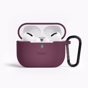 Etteri silikoonümbris AirPods Pro 3 jaoks, tume kirsipunane