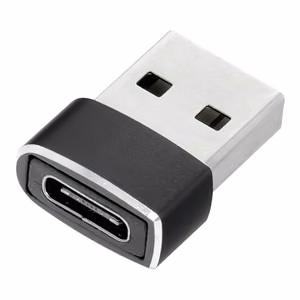 USB-C (female) USB-A (male) adapter, must