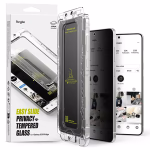 Ringke Easy Slide 2-pack Privaatsus Glass jaoks Samsung Galaxy S25 Edge