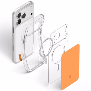Spigen Ultra Hybrid MagSafe ümbris iPhone 18 Pro Max / 17 Pro Max jaoks, oranž