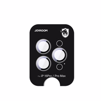 Joyroom JR-MFY0245 Glass Ekraanikaitse jaoks iPhone 15 Pro/15 Pro Max Lenses - hõbedane