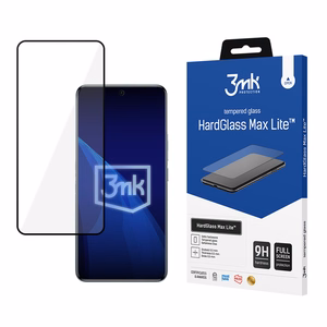 Redmi Note 15 4G/5G – 3mk HardGlass Max Lite must telefoni ekraanikaitse