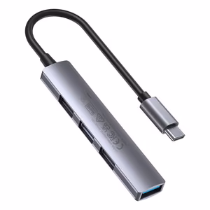 Unitek H1208B USB-C jaotur / 3x USB-A 2.0, USB-A 3.0