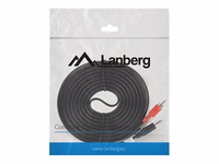 Lanberg Jack 3.5mm RCA kaabel 5m must