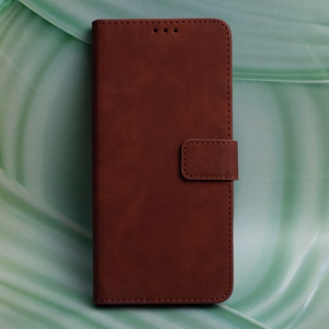 Smart Velvet ümbris jaoks Samsung Galaxy A16 4G / A16 5G brown