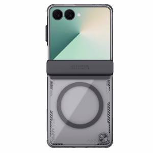 Nillkin Iceblade Magnetic Ümbris jaoks Samsung Galaxy Z Flip 7 Ühildub MagSafe - Must
