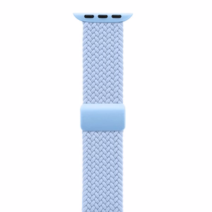 Crong Wave Band punutud Apple Watch rihm, 38/40/41/42 mm, taevasinine