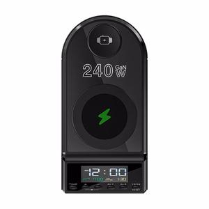 Blitzwolf BW-FW10 alarm clock with charger 2xUSB-A, 4xUSB-C, 240W