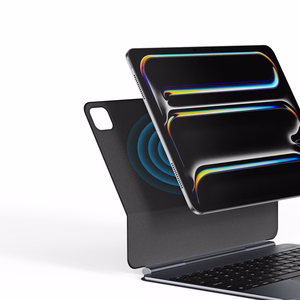 Dux Ducis MK-seeria klaviatuurümbris iPad Pro 13" (2024) jaoks, must