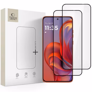 Tech-Protect Glass Fit+ 2-pack tempered glass jaoks Motorola Edge 50 Neo / 60 Neo - must