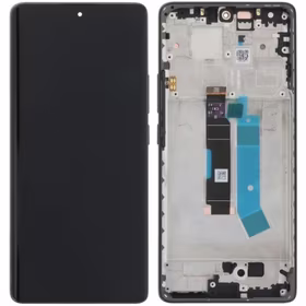 LCD screen Xiaomi Redmi Note 14 Pro 4G koos touch screen koos frame Must OLED