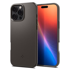 Spigen Thin Fit MagSafe ümbris jaoks iPhone 16 Pro - gunmetal