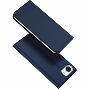 DUX DUCIS wallet case SKIN PRO jaoks IPHONE 16e sinine