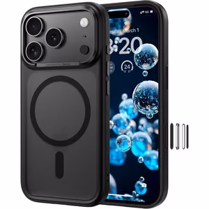 Benks Magnetic Mist Ümbris Metal Frame (0070) jaoks Iphone 17 Pro Max must (Camera Control Button)