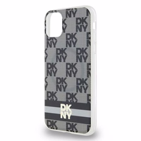 DKNY IML Checkered Mono Pattern & Printed Stripes MagSafe Ümbris jaoks iPhone 11 / Xr - Must