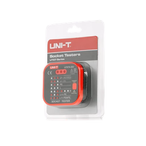 Uni-T UT07B-EU pistikupesade tester RCD kontrollifunktsiooniga