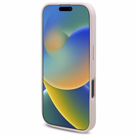 Guess GUHMP16XP4ROPEMCP iPhone 16 Pro Max 6.9" roosa/roosa hardcase 4G Flowers Print MagSafe