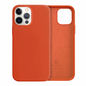 Crong Color Cover ümbris seadmele iPhone 12 Pro Max, punane