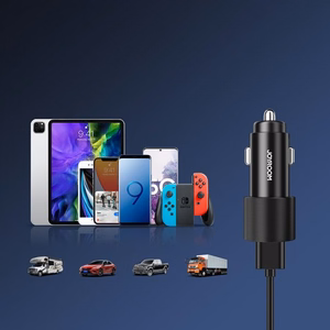 Autolaadija Joyroom JR-CL10, must, 2x USB, 24W