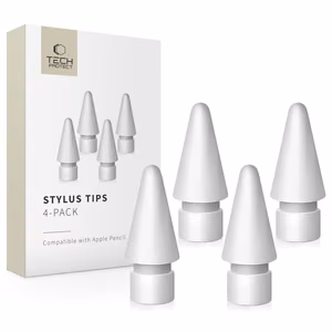 Tech-Protect Stylus Tips for Apple Pencil 4-Pack - White