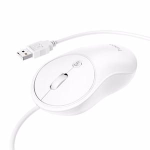 Juhtmega hiir Hoco USB A 1600 dpi GM13 valge
