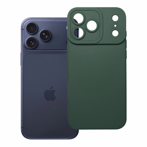 Чехол для iPhone 17 Pro Max / 18 Pro Max (низкий бортик камеры) Matt 2.0 темно-зеленый