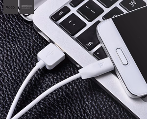 USB kaabel Hoco X1 microUSB 1.0m valge