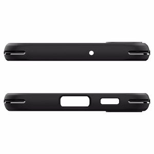 Spigen Rugged Armor ümbris Samsung Galaxy S22-le - matt must