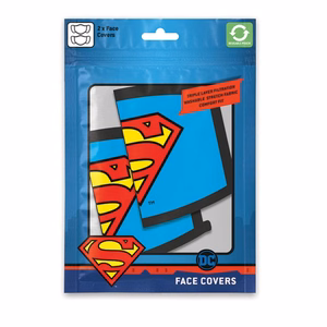 Superman kaitsev näomask kolmekordse filtriga