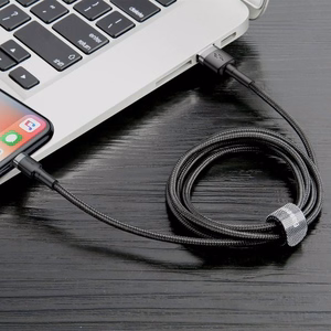 Baseus Cafule USB – Lightning kaabel 2A, 3 m, must/hall