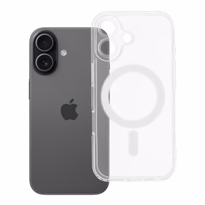 CLEAR MAG ÜMBRIS with camera protection compatible with MagSafe jaoks IPHONE 17 läbipaistev