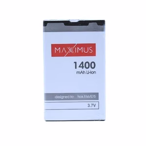 Aku MAXXIMUS NOK E66/E75 1150 LION 3120C/6600S/C5-03/E75/8800A