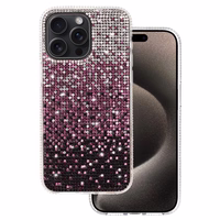 Tel Protect Diamond Ümbris jaoks Iphone 13 Pro burgundia