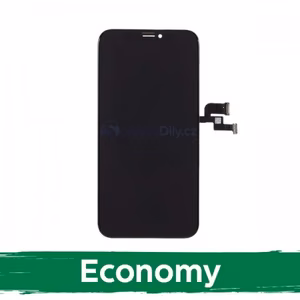 LCD Ekraan Ühildub iPhone X Must (INCELL / Economy)
