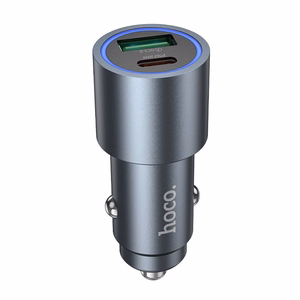 Автомобильное зарядное устройство Hoco USB A + USB C PD QC3.0 48W Z60 черный