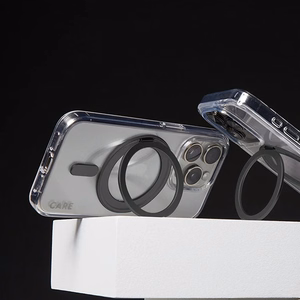 CARE by PanzerGlass Feature Kickstand Ümbris iPhone 16 Pro 6.3" must/must MagSafe 1322