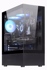 Arvutikorpus Golden Tiger Raider DK-6 ATX Midi Tower must