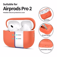 Tech-Protect Silicone Ümbris jaoks Apple AirPods Pro 1 / 2 - oranž