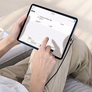 Ugreen US255 50125 USB-C (sirge) / USB-C (nurgaga) PD QC kaabel 60W 3A 2m - hall