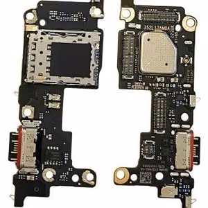Flex Xiaomi 12T laadimispistiku ja mikrofoni, SIM-kaardi kontaktiga originaal (service pack)