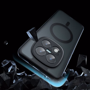 Tech-Protect MagMat MagSafe ümbris Xiaomi Poco M8 Pro / Redmi Note 15 Pro+ 5G jaoks - must